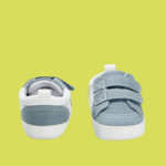 Baskette base bicolore bleu