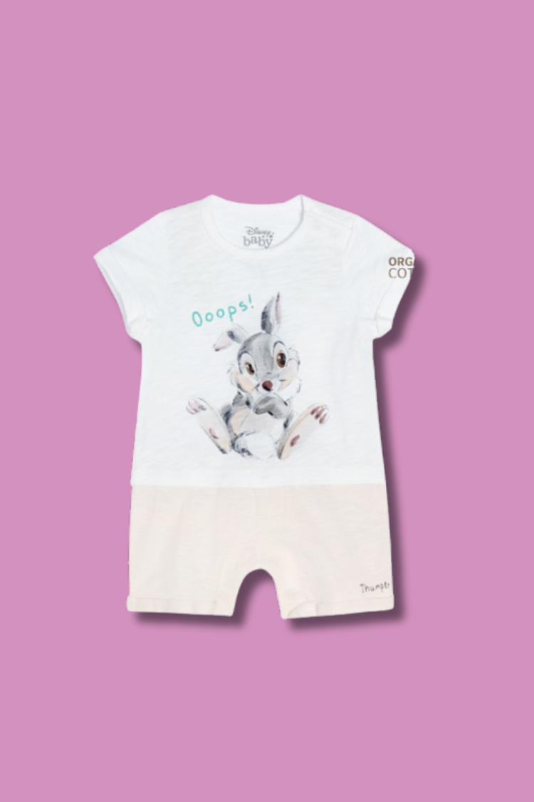 Combinaison Bambi Disney Gris clair Combinaison Bambi Disney Gris clair