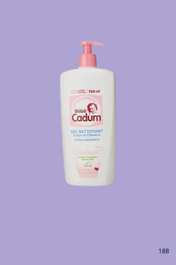 Cadum Bébé Gel Nettoyant Corps et Cheveux