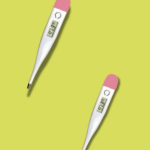 1pcs Thermomètre celsius numerique, rose (2)