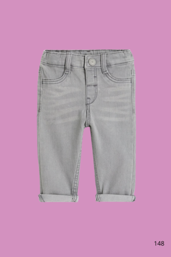 Pantacourt gris petite fille