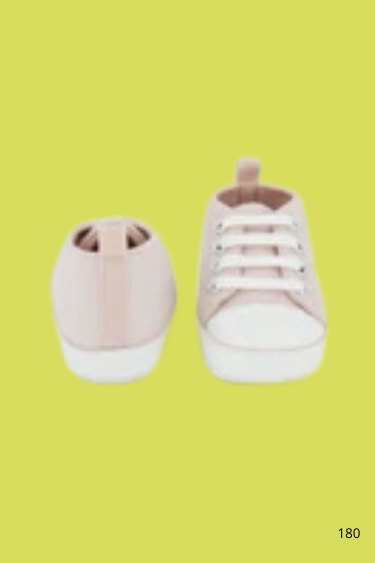 Baskets-montantes-en-toile-Rose-simple Baskets-montantes-en-toile-Rose-simple