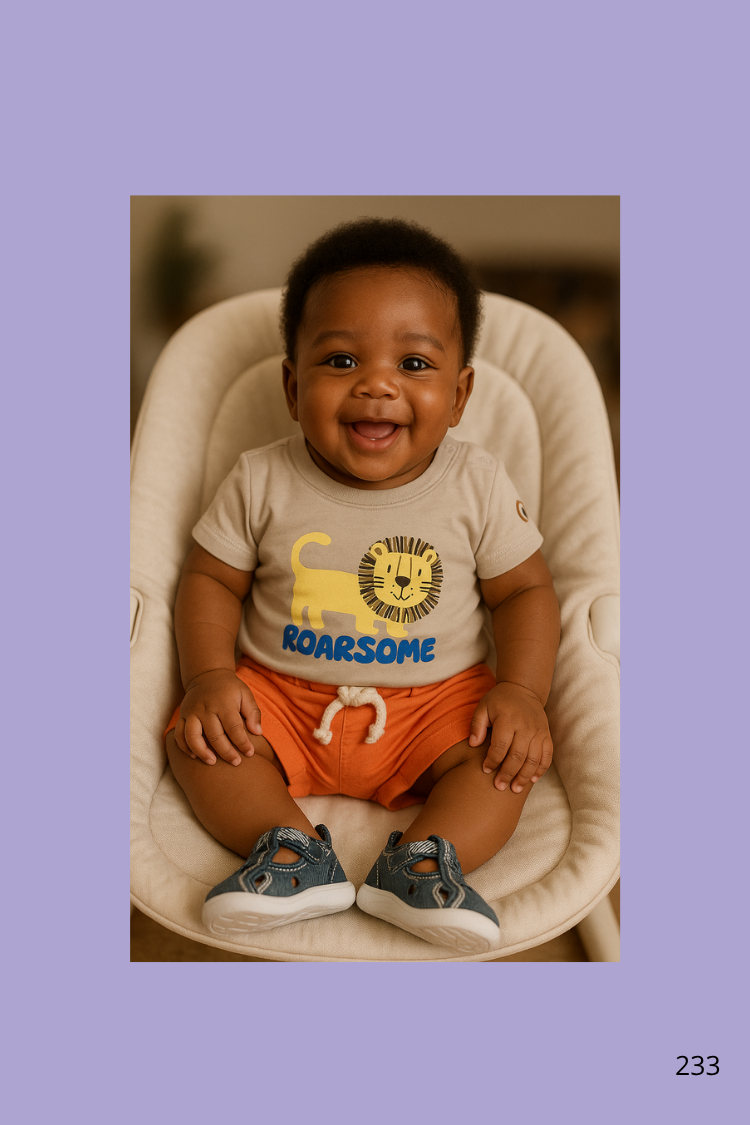 Ensemble bébé 2 pièces Body blanc et short indigo Ensemble-bebe-2-pieces-Body-blanc-et-short