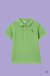 Polo vert classique bébé garçon