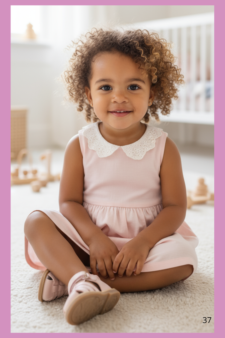 Sandales Rose Fille ( (2)