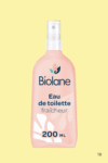 Eau de toilette biolane
